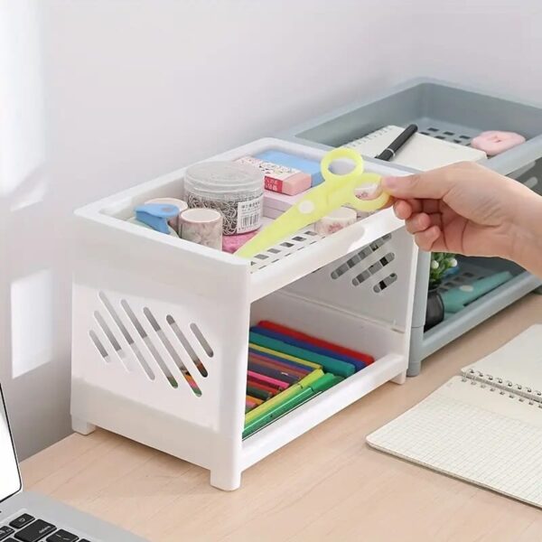 Desk Shelf Organizer Office Supplies Stationery